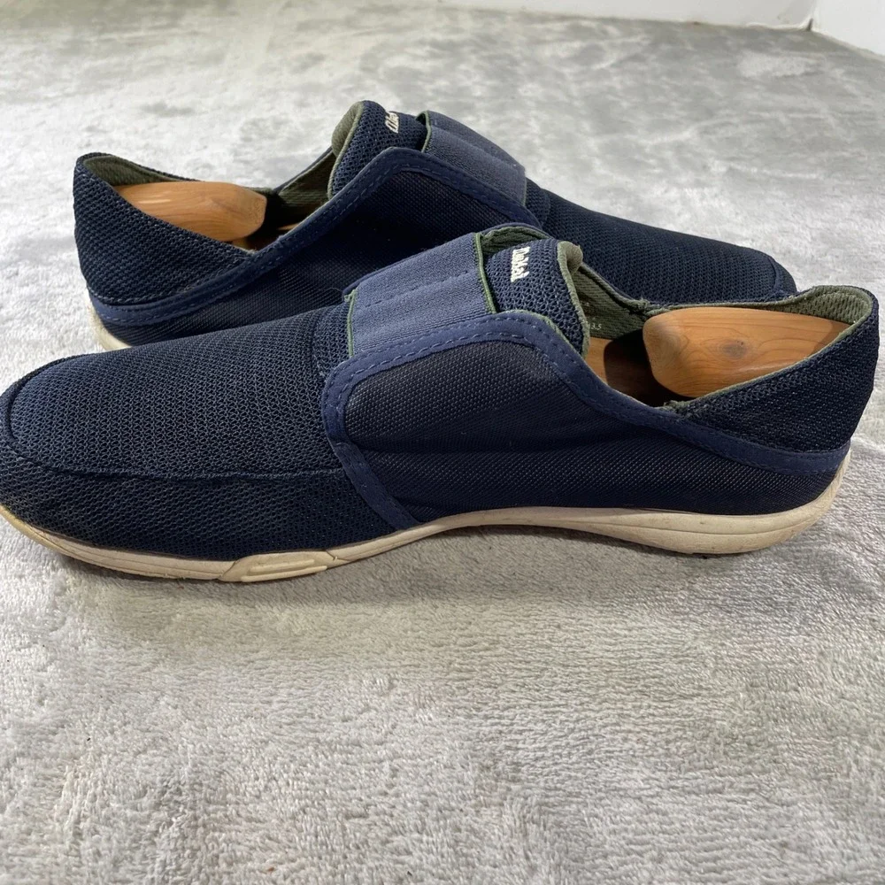 OluKai Nohea Sport Men US 10.5 EUR 43.5 Blue Boat Mesh Slip On Shoes‎